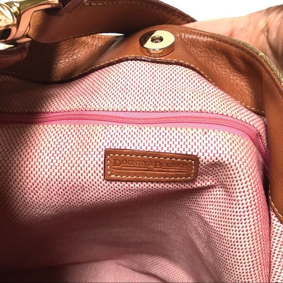 Dooney & Bourke large signature shoulder sack - Picture 5 of 14